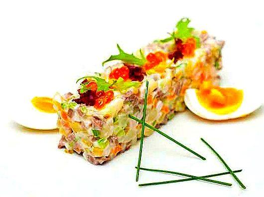 Салат из ветчины с грибами и сыром Салат из ветчины с грибами и сыром