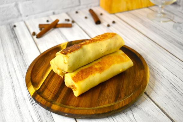Блинчики с яйцом и зеленым луком Блинчики с яйцом и зеленым луком