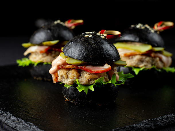 Мини-бургер с говядиной Мини-бургер с говядиной