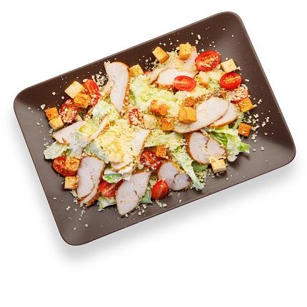 Салат "Цезарь" с куриным филе Салат "Цезарь" с куриным филе