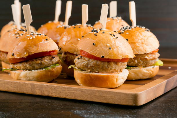 Мини бургер BBQ Мини бургер BBQ