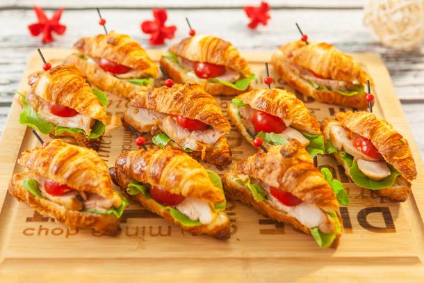 Мини-круассан с курочкой