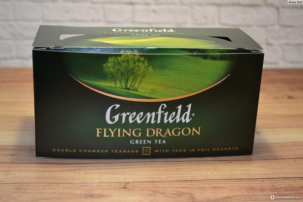Чай Гринфилд зеленый 25 пакетиков