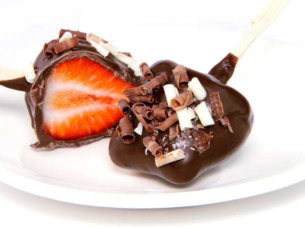 Клубника в шоколаде