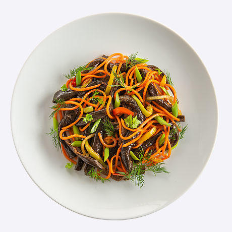 Баклажаны с морковью по-корейски Баклажаны с морковью по-корейски