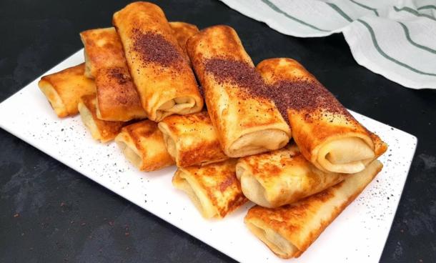 Блины с говядиной и сыром Блины с говядиной и сыром