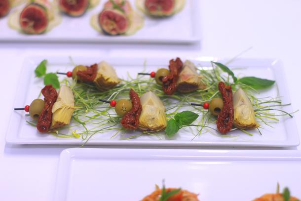 Артишок, вяленый томат, оливка (veg)
