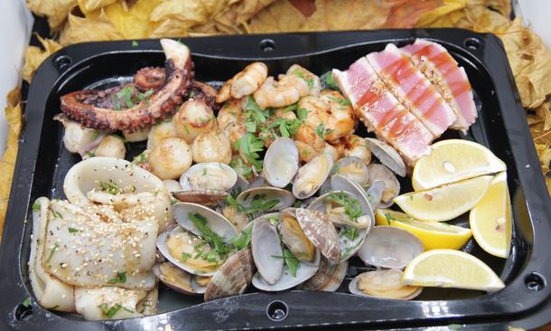 Морепродукты по-азиатски Морепродукты по-азиатски