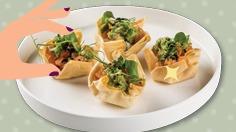 Корзиночки с тунцом Корзиночки с тунцом