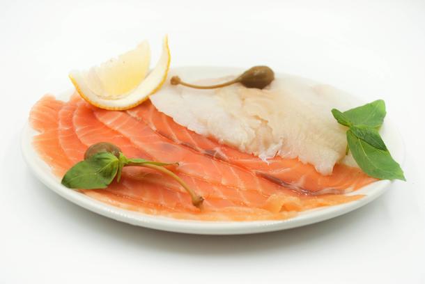 Ассорти из рыбных деликатесов (рыбная тарелка №1)