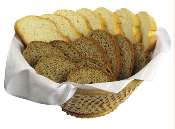 Хлеб в ассортименте (белый и черный) на 1 персону