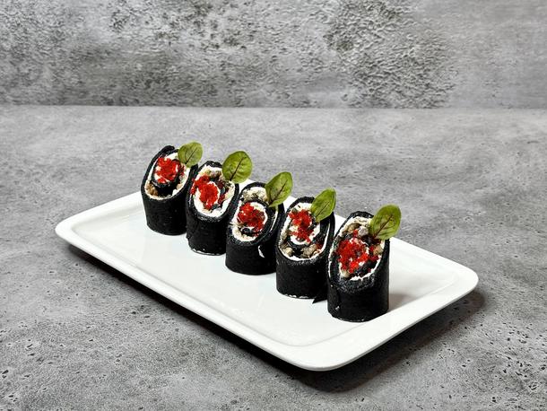 Рулетик с угрем и нежным муссом - 10 шт