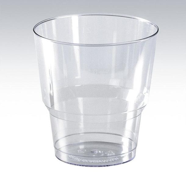 Одноразовый бокал под б/а напитки пластиковый