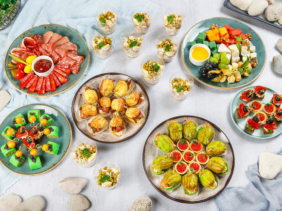 Сет для кофе-брейка премиум на 10 персон в Москве