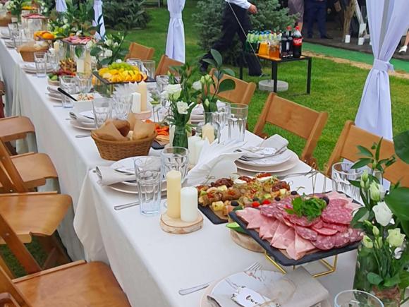 Традиционный свадебный банкет на 36-40 персон в Москве