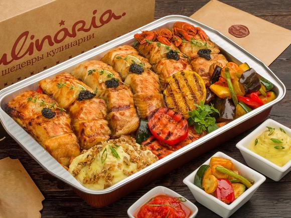 Праздничный палтус на 10 человек в Москве