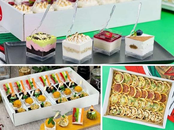 Легкий сет с мини-пиццами для детского праздника на 20-25 персон в Москве