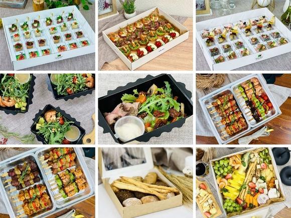 Бизнес-фуршет премиальный на 30 персон в Москве