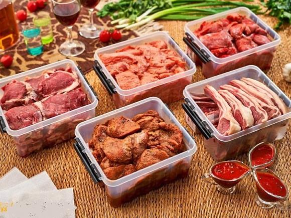 Премиальный мясной барбекю-набор для самостоятельного приготовления на 15-20 персон в Москве