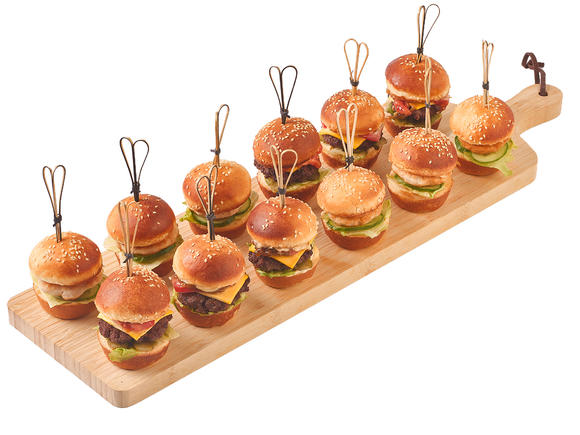 Фуршетный сет с мини бургерами "Пешка" на 5-10 персон в Москве
