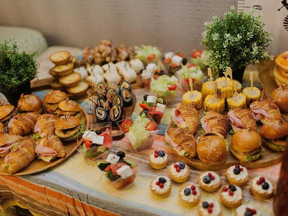 Меню на детский праздник на 12 персон в Москве