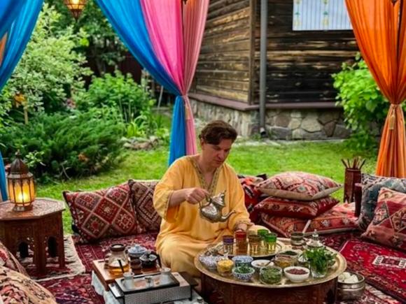Марокканкая чил-зона с чайным мастером на 50 персон на 3 часа в Москве