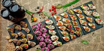 Сет "Ассорти Брускетт мини" на 8-10 персон