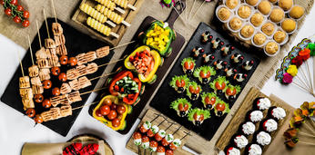 Фуршетное меню для детского праздника на 15 персон