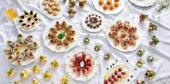 Сытный фуршет на 55-60 персон