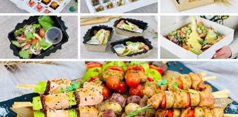 Бизнес-фуршет с горячими закусками на 15 персон