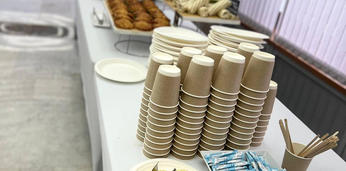 Кофе-брейк с легкими закусками на 50 персон