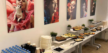 Фуршет на 40 персон с холодными закусками