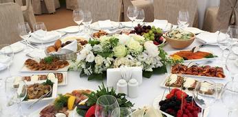 Банкет с фуршетом на 70 персон