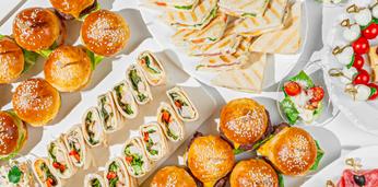 Фуршетное меню для детского праздника на 10 персон