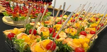 Фуршет с напитками без горячего на 35 персон