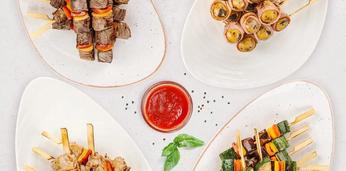 Фуршетный набор горячих закусок "От мангальщика" на 15-20 персон