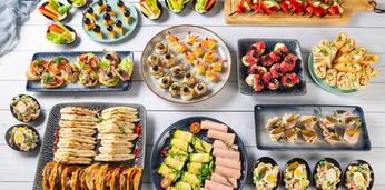 Легкое фуршетное меню Классика на 180-200 персон