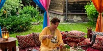 Марокканкая чил-зона с чайным мастером на 50 персон