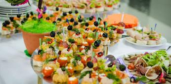 Фуршетное меню на 120 персон