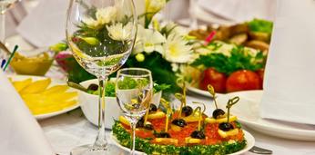 Банкетное меню на 18 персон