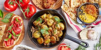 Постный сет на 10-15 персон с горячими блюдами