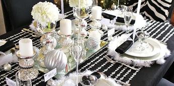 Черно-белый фуршет на 100 персон