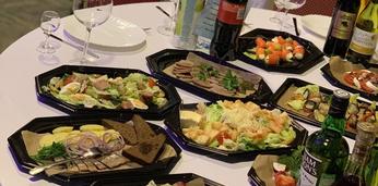 Классическое свадебное банкетное меню на 20-25 персон