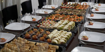 Банкет с обслуживанием премиум на 30 персон