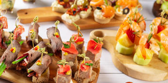 Праздничный фуршетный сет на 5 персон люкс