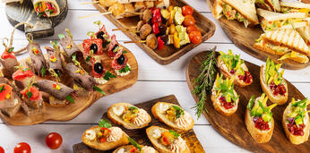 Легкое фуршетное меню Гранд на 180-200 персон