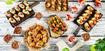 Фуршет на 35 персон с обслуживанием