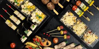 Фуршет с горячими закусками на 25 персон