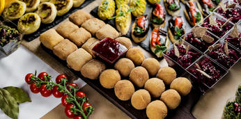 Веганское меню на 21-25 персон