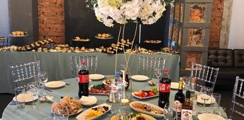 Свадебное банкетное меню классик на 30 персон